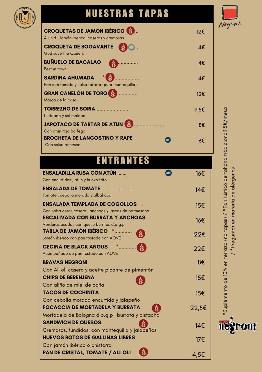 Carta Negroni Diciembre 1