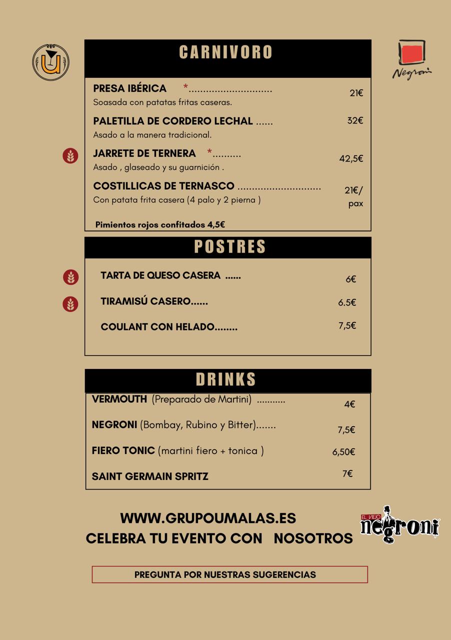Carta Negroni Diciembre 3